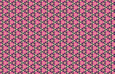 Altıgen desenli modern renkli arkaplan