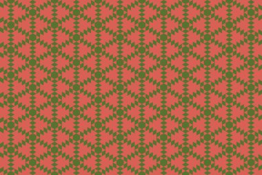 Altıgen desenli modern renkli arkaplan