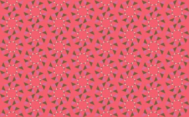 Tekrarlanan şekillerle soyut yaratıcı arkaplan