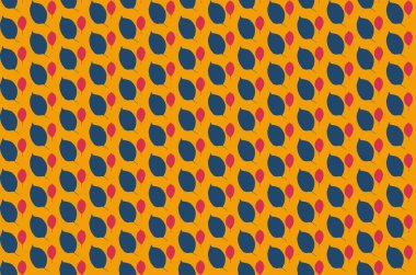 Tekrarlanan şekillerle soyut yaratıcı arkaplan