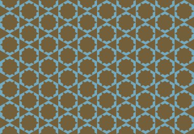 Tekrarlanan şekillerle soyut yaratıcı arkaplan