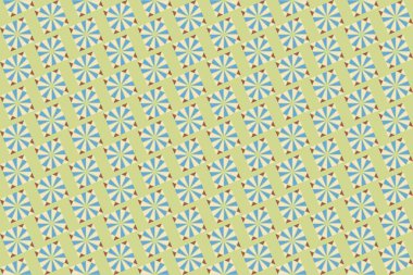 Geometrik elementlerle kusursuz soyut arkaplan