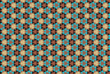 Altıgen desenli modern renkli arkaplan