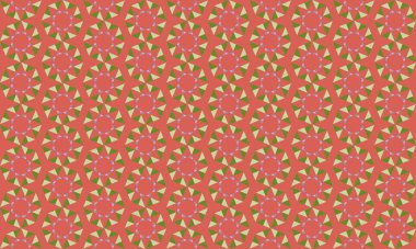 Altıgen desenli modern renkli arkaplan