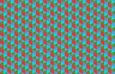 Tekrarlanan şekillerle soyut yaratıcı arkaplan