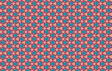 Tekrarlanan şekillerle soyut yaratıcı arkaplan