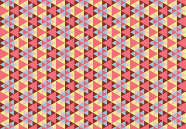 Tekrarlanan şekillerle soyut yaratıcı arkaplan