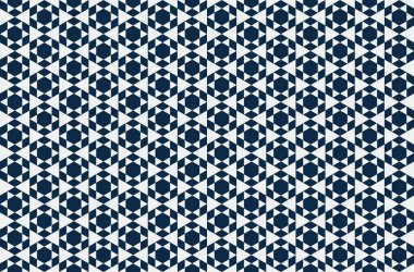 Tekrarlanan şekillerle soyut yaratıcı arkaplan