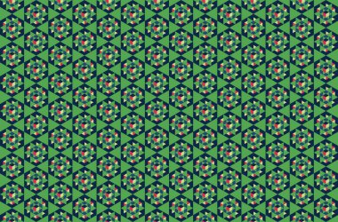 Altıgen desenli modern renkli arkaplan