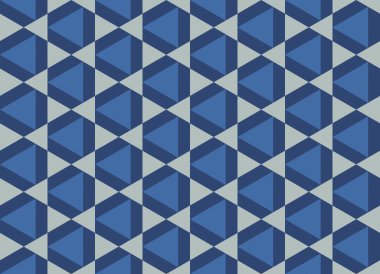 Altıgen desenli modern renkli arkaplan