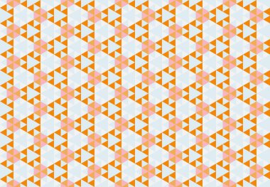 Altıgen desenli modern renkli arkaplan