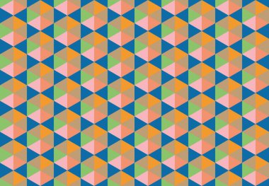 Tekrarlanan şekillerle soyut yaratıcı arkaplan