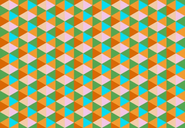 Altıgen desenli modern renkli arkaplan