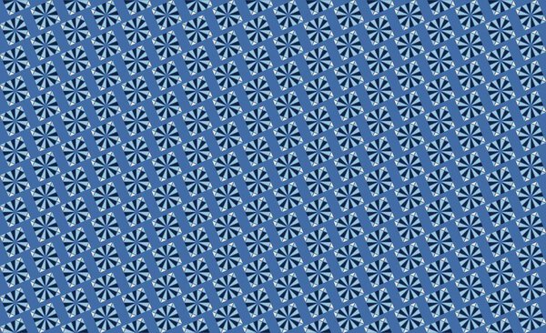 Abstract creative background with repeated shapes