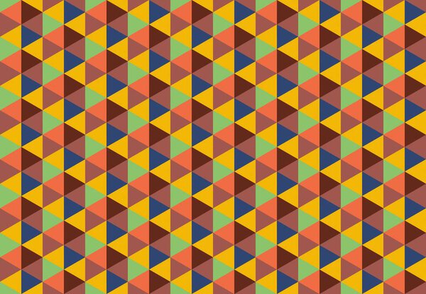 Seamless abstract background with geometric elements