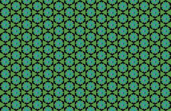 Altıgen desenli modern renkli arkaplan