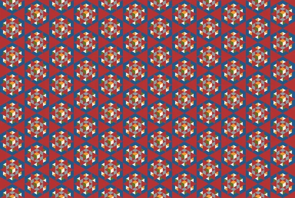 Geometrik elementlerle kusursuz soyut arkaplan