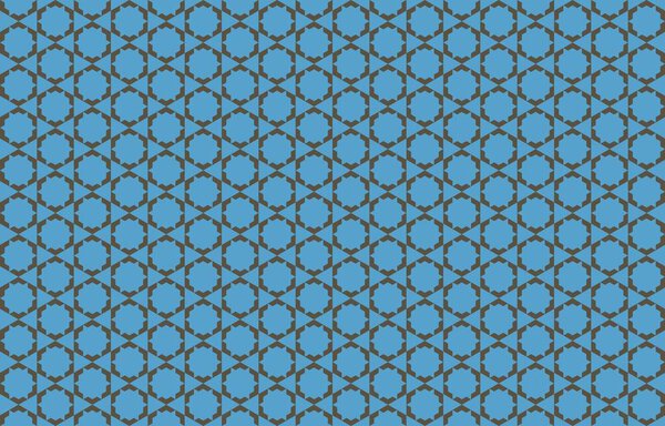 Abstract creative background with repeated shapes