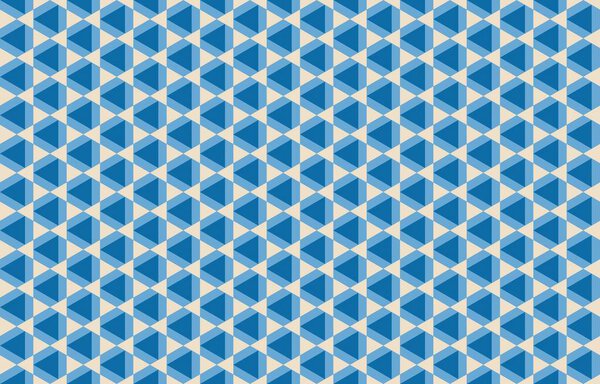 Abstract creative background with repeated shapes