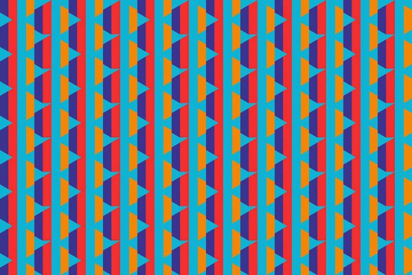 Бесшовный абстрактный фон с геометрическими элементами