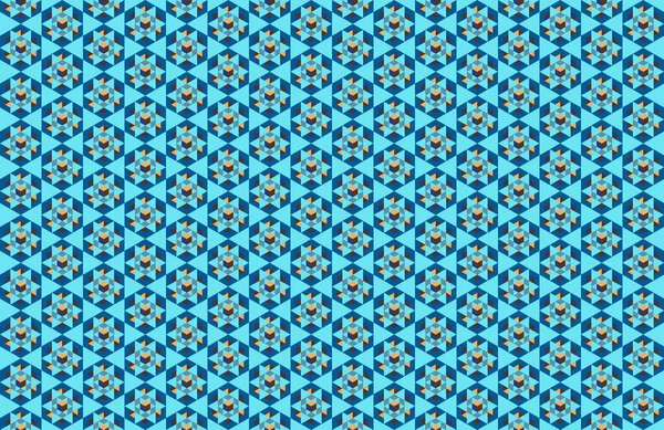 Modern colorful backdrop with hexagonal pattern