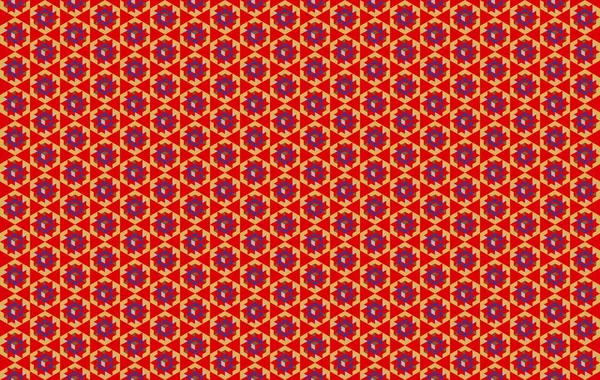 Tekrarlanan şekillerle soyut yaratıcı arkaplan