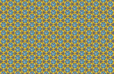 Altıgen desenli modern renkli arkaplan