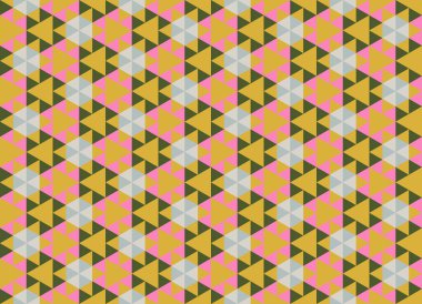 Altıgen desenli modern renkli arkaplan