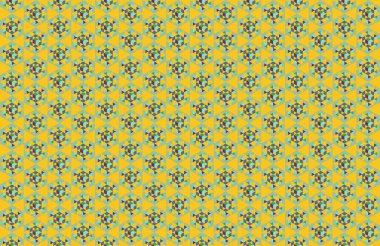 Tekrarlanan şekillerle soyut yaratıcı arkaplan