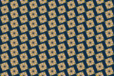 Tekrarlanan şekillerle soyut yaratıcı arkaplan