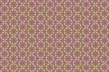 Tekrarlanan şekillerle soyut yaratıcı arkaplan