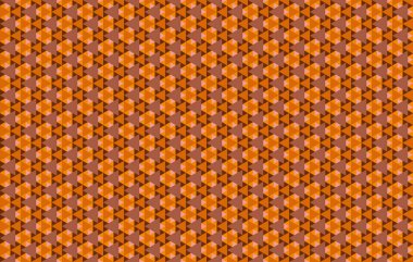 Tekrarlanan şekillerle soyut yaratıcı arkaplan