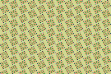 Tekrarlanan şekillerle soyut yaratıcı arkaplan