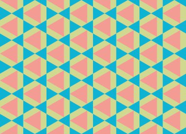 Tekrarlanan şekillerle soyut yaratıcı arkaplan