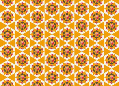 Geometrik elementlerle kusursuz soyut arkaplan