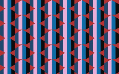 Tekrarlanan şekillerle soyut yaratıcı arkaplan