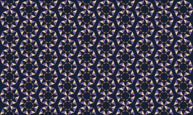 Altıgen desenli modern renkli arkaplan