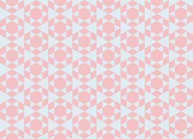 Tekrarlanan şekillerle soyut yaratıcı arkaplan