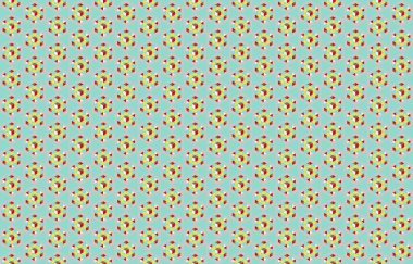 Altıgen desenli modern renkli arkaplan