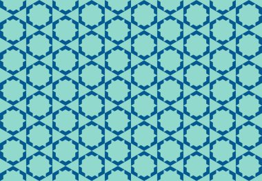 Tekrarlanan şekillerle soyut yaratıcı arkaplan