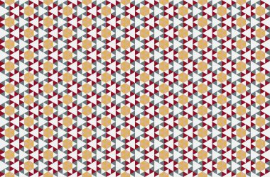 Tekrarlanan şekillerle soyut yaratıcı arkaplan