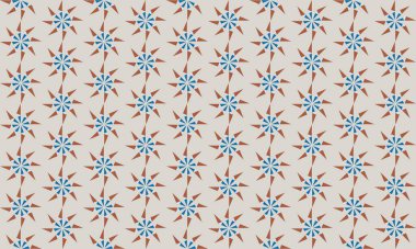 Tekrarlanan şekillerle soyut yaratıcı arkaplan