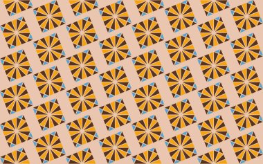 Altıgen desenli modern renkli arkaplan