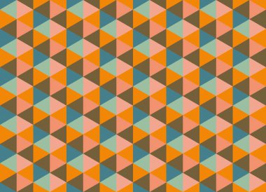 Tekrarlanan şekillerle soyut yaratıcı arkaplan