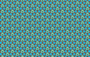 Tekrarlanan şekillerle soyut yaratıcı arkaplan