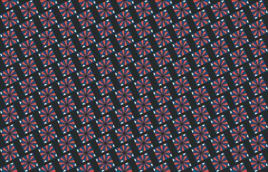 Tekrarlanan şekillerle soyut yaratıcı arkaplan