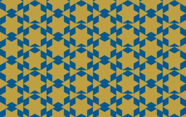 Tekrarlanan şekillerle soyut yaratıcı arkaplan