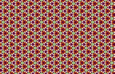 Tekrarlanan şekillerle soyut yaratıcı arkaplan