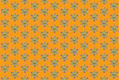 Tekrarlanan şekillerle soyut yaratıcı arkaplan