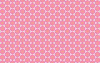 Altıgen desenli modern renkli arkaplan